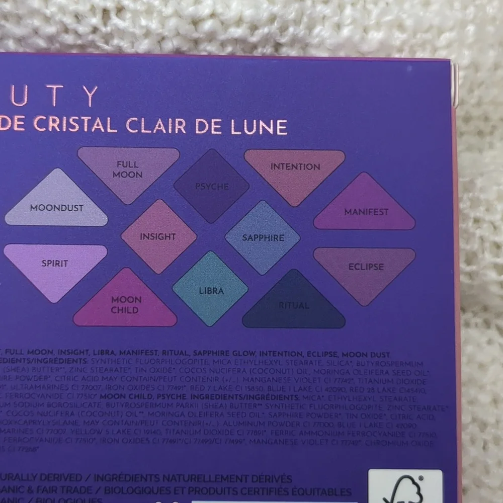 ĀTHR Beauty MOONLIGHT CRYSTAL PALETTE, 8 X 1.5g/0.05oz4 X 1.25g/0.04oz